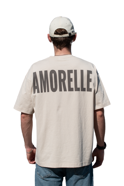 AMORELLE TSHIRT CREAM WHITE